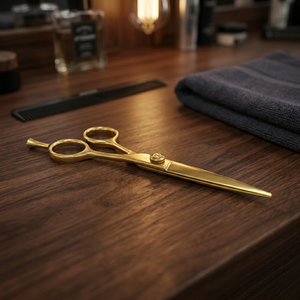 Juego de Tijeras de Peluquería Profesionales ASAP de 6 Pulgadas, Color Oro Rosa, Acero Inoxidable, Hechas a Mano, Ecológicas, Sostenibles y Multifuncionales - Product Image 3