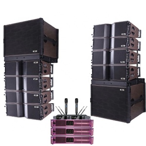 Système Sonore Professionnel K Classique – Enceinte en Bois Populaire pour Scènes de Clubs et Concerts de Taille Moyenne à Grande Capacité (5000 Personnes) – Modèle Métal Classique - Product Image 1