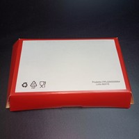 Boîtes en papier kraft de qualité alimentaire personnalisées SP2396 rouges, contenants pour la restauration rapide, boîtes en papier, boîtes à poulet