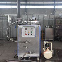 Autoclave de pasteurisation électrique vertical de laboratoire pour aliments, 75L, 100L, 150L