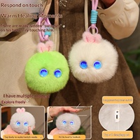 Peluche Lapin Elfe IA, Compagnon de Bureau, Cadeau pour Amis et Compagnons de Classe, Conversation Intelligente