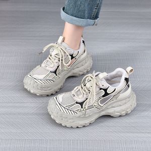 2025 verano transpirable Mujer Durian deportes zapatos de viaje superficie de malla de moda suela gruesa Fitness caminar punto al por mayor - Product Image 1