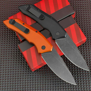 Couteau pliant KS7100RBK, lame polie CPM154, manche en aluminium, couteau de poche, outils EDC pour l'extérieur, chasse, survie tactique - Product Image 6