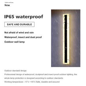 新製品屋外屋内<span class=keywords><strong>110V</strong></span> <span class=keywords><strong>220V</strong></span>リニアウォールストリップライト3000 4000 6000Kガーデンロング<span class=keywords><strong>LED</strong></span>ウォールコンスランプ - Product Image 5