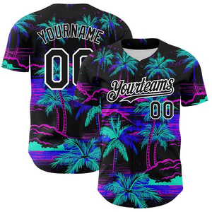 Conjuntos de Camisetas de Béisbol Personalizables con Nombres, Logotipos, Números de Equipo, Transpirables, que Absorben la Humedad, 100% Poliéster, Impresión Digital, Unisex Plus - Product Image 6