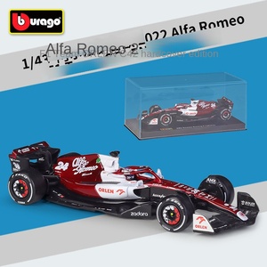 Bburago Scala 1:43 <span class=keywords><strong>Alfa</strong></span> <span class=keywords><strong>Romeo</strong></span> C43 # # Modellino in Metallo Pressofuso della Formula 1, Collezione di Auto da Corsa con Copertina Rigida 77, Giocattolo in Lega - Product Image 5