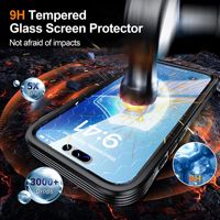 3 en 1 Defender a prueba de golpes fundas magnéticas para teléfonos móviles para Iphone 17 Air 17 Pro Max 17pro protección completa Funda trasera resistente