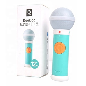 Microphone de karaoké sans fil portable personnalisé éducation précoce plastique ABS chantant puissant écho forme de dessin animé pour les enfants de 5 à 7 ans - Product Image 6