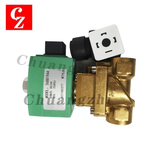 OEM โซลินอยด์วาล์วคุณภาพสูง DC24V สำหรับอิงเกอร์ซอลล์ แรนด์อะไหล่เครื่องอัดอากาศ 36881944 รับประกัน 1 ปี - Product Image 2