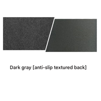 Tapis de bureau classique écologique en feutre de laine de 3 mm, antidérapant, grand tapis de souris protecteur