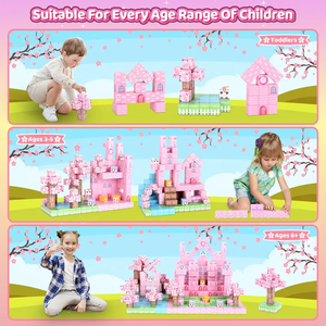 אבני בניין קסומים סט צעצוע 100 מתנה בכיתה יח'\סט מתאים לבנים בנות חג המולד מתנה - Product Image 2