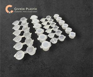 Envases de Plástico PP Vacíos de Alta Calidad de 4 ml para Pintura, Mini Contenedores Transparentes con Tapas para Proyectos de Arte, Manualidades y Bricolaje - Product Image 2