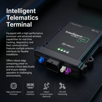 Caja Telemática para Vehículos Android 12 / Linux, T-BOX LTE GNSS CAN Bus J1939 RS485, Gateway de Computación en Borde para Gestión de Flotas