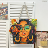 Grand sac fourre-tout en toile pour femme, sac à main, sac de plage réutilisable, sac de voyage, sac de transport, logo personnalisé