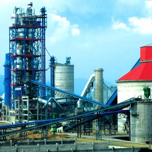 ISO High Efficiency Cement Making Machinery / Cement Manufacturing Equipment / Cement Production Line Cement Industry Reasonable