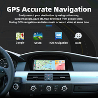 8.8 pouces Linux Carplay écran d'affichage BT GPS lecteur tactile pour BMW E60 E92 2005-2008