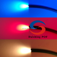 Cable de Fibra Óptica de Plástico Luminoso Personalizado para Submarinos - Extremo Brillante para Techo con Efecto de Luz de Estrellas