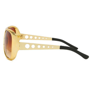 Disco Costume lunettes de soleil or 60S films fête Rock Costume lunettes de soleil Logo <span class=keywords><strong>Rockstar</strong></span> fête lunettes lunettes - Product Image 2