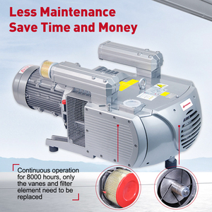 Wordfik vd250 250m3/h 5.5KW khô ROTARY VANE bơm hút chân không cho <span class=keywords><strong>CNC</strong></span> <span class=keywords><strong>Router</strong></span> Máy chế biến gỗ ít bảo trì tiếng ồn thấp - Product Image 4