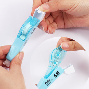 Ruban correcteur <span class=keywords><strong>color</strong></span>é Foska haute capacité, 5 mm de largeur * 6 m de longueur, résistant aux déchirures, lisse et à séchage rapide, pour des corrections instantanées - Product Image 3