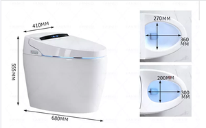 Salle de bains Boîte à litière intelligente pour <span class=keywords><strong>chat</strong></span> Toilette automatique pour <span class=keywords><strong>chat</strong></span> Toilette <span class=keywords><strong>Wc</strong></span> Entièrement automatique Toilette intelligente haut de gamme - Product Image 3