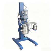 Agitateur de laboratoire en acier inoxydable 316 avec réacteur sous pression, commande à distance, capacité 5L, semi-automatique