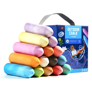 Gesso jumbo lavabile su ordinazione del gesso della <span class=keywords><strong>lavagna</strong></span> della scuola dello strumento dell'insegnante all'ingrosso del gesso <span class=keywords><strong>con</strong></span> il migliore gesso lavabile di colori vivaci - Product Image 3