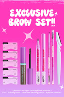 Kit de Maquillage Sourcils Imperméable 3D : Crayon, Gel Fixateur, Tampon et Pommade Teintée Longue Durée Anti-Bavures pour un Sourcil Parfait