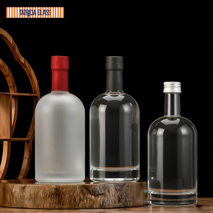 Bouteilles en verre pour spiritueux en gros - Design transparent sans plomb pour <span class=keywords><strong>whisky</strong></span>, vodka, tequila, logo personnalisé, ODM, usine certifiée ISO et FDA - Product Image 6