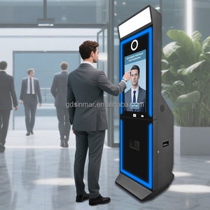 Sinmar Wholesale 32 Inch Ai Powered Photo Print Kiosk Hardware Only Digital Ai Selfie Photo Booth Machine With Printer - Product Image 5