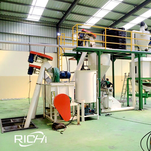 Machine à granulés d'aliments pour animaux RICHI multifonctionnelle pour soja et coton - Usine de fabrication de granulés d'aliments pour volailles et animaux à petite échelle - Product Image 3