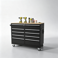 Chariot à outils de garage 5/9 tiroirs, robuste, mobile, en métal, pour réparation automobile, mécanicien, personnalisable OEM, charge 250 kg