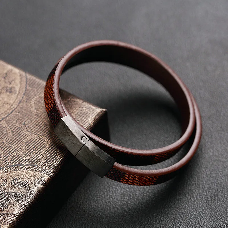 infinity bracelet leather