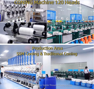 Chỉ thêu polyester chất lượng cao, chỉ thêu máy tính, chỉ thêu polyester nhiều màu sắc cầu vồng - Product Image 3