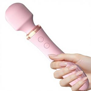 Vibrierender Doppelkopf-AV-Stick für weiblichen Orgasmus – Starker Schock-Massagestab für die weibliche Masturbation – Klitoraler Zweiter Höhepunkt - Product Image 1