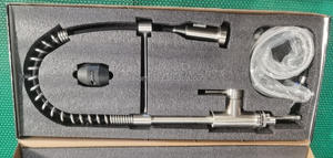 Kuzey amerika <span class=keywords><strong>304</strong></span> paslanmaz çelik fırçalanmış nikel esnek bahar mutfak mikseri dokunun aşağı püskürtücü ile - Product Image 3