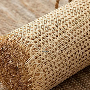 Hand Woven Mesh Rattan Webbing Peel Core-High Quality Customizable Color Modern Design <b>Furniture</b> Material Living Room Kitchen - Product Image 4