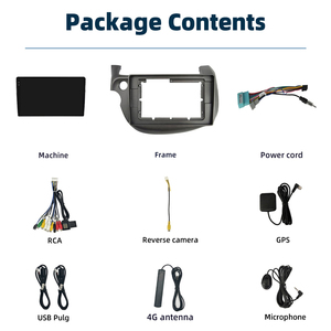 Android 13 7870 xe Hệ thống đa phương tiện autoradio Stereo Carplay GPS navigation đài phát thanh cho Honda Fit GE GP GE 2007 - 2014 - Product Image 3