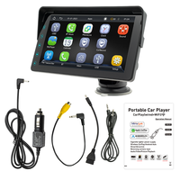 Lecteur DVD de voiture intelligente Écran tactile Carplay de 7 pouces avec Wifi 5G Autoradio stéréo de 7 pouces Lecteur MP3 audio FM pour voiture universelle