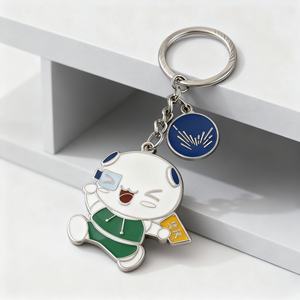 Llavero de Metal Esmaltado con Diseño de Logotipo Personalizado, Llavero de Anime Bonito, Accesorios de Sublimación, Regalos Promocionales - Product Image 6