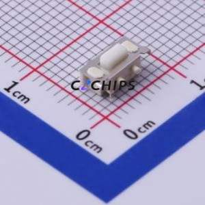 1188E1W3QR4 Tactile Switch SMD,3.5x7.8mm Switch Single Pole Single Throw Rectangle Button Horizontal Mount 7.8mm - Product Image 1