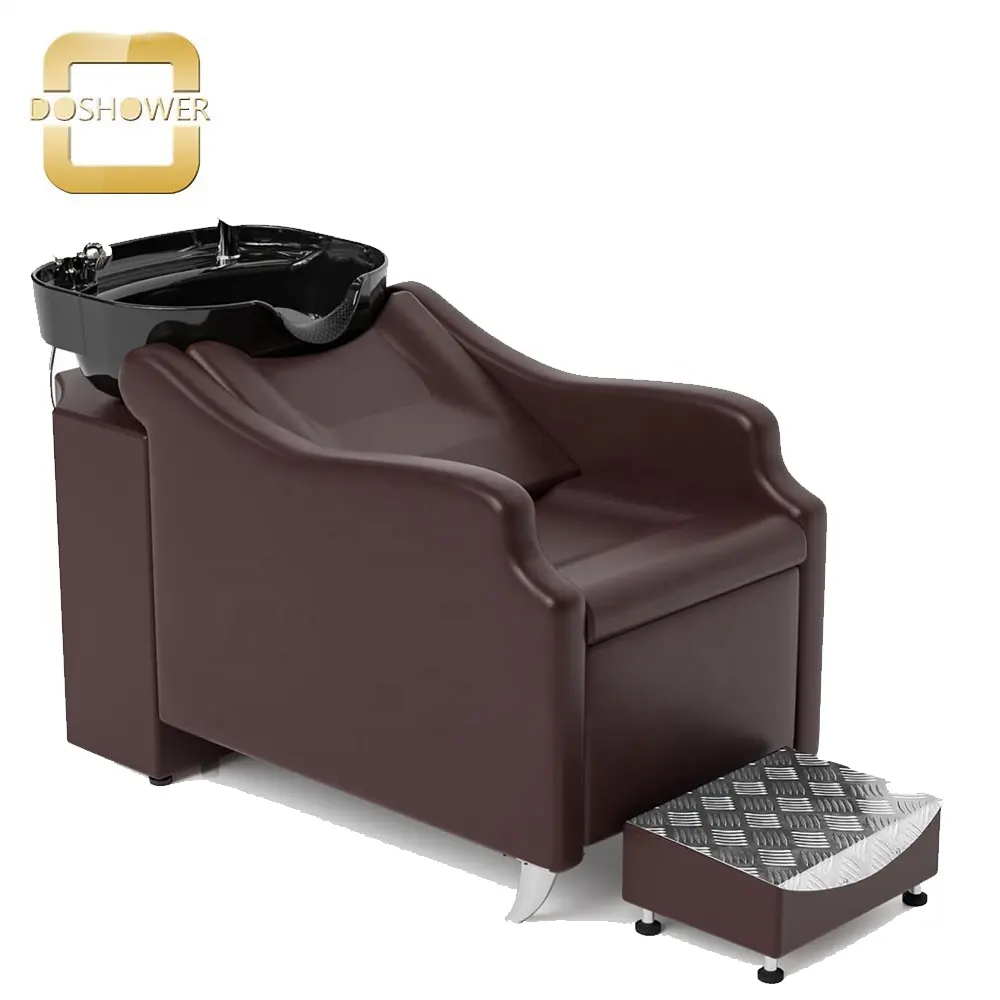 Beauty spa massage hairdressing equipment with salon sink hair wash shampoo chair for head spa shampoo bed