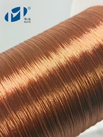 Cable Litz aislado PU sólido autoadhesivo ultrafino LZ3SBUEWS 0.090 personalizado | Bobinas de alta frecuencia con clasificación de cobre flexible de 2600V