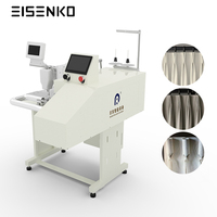 Machines à coudre pour tissus de plissage de rideaux automatiques à prix d'usine EISENKO, plissage professionnel de rideaux, certifiées CE