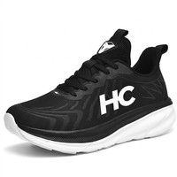Chaussures de course sur route ultra-légères pour hommes et femmes – Baskets basses à lacets en tissu extensible avec plateforme