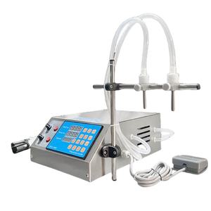 Máquina de Llenado de 2 Boquillas para Bebidas Alcohólicas, Jugos, Agua Mineral, Laca para el Cabello, Salsas, Jabón, Crema, Champú, Miel, Aceite, Perfume y Cosméticos - Product Image 1