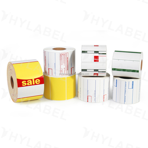 Tùy chỉnh in nhãn nhiệt 58mm x 40mm dính giấy trực tiếp nhiệt 58x40 mã vạch nhãn dán nhãn nhiệt cuộn cho CAS quy mô - Product Image 2