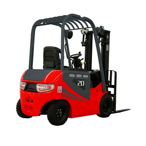 Fork Lift 1,5ton 2ton 3ton pengangkat barang elektrik baru 4 roda Forklift listrik Motor Ac Forklift baterai Lithium