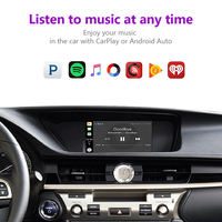 Décodeur d'interface automatique Android pour Lexus ES 2014-2019, sans fil Apple CarPlay multimédia AirPlay Mirror Link Youtube