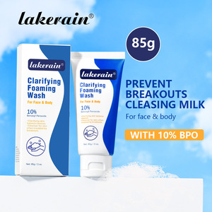 Nettoyant facial en profondeur 10% <span class=keywords><strong>de</strong></span> peroxyde <span class=keywords><strong>de</strong></span> benzoyle, nettoyant moussant anti-acné pour un <span class=keywords><strong>nettoyage</strong></span> en profondeur et une peau plus claire - Product Image 4